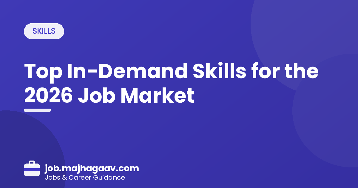 Top in-demand skills for the 2026 job market
